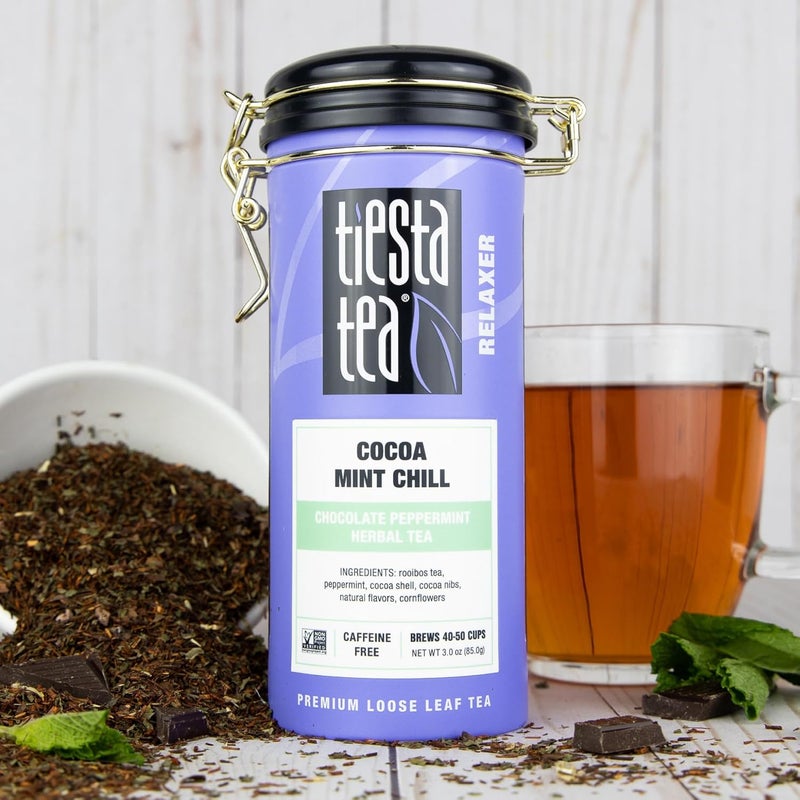 Tiesta Tea Cocoa Mint Chill Herbal Tea - Image 2